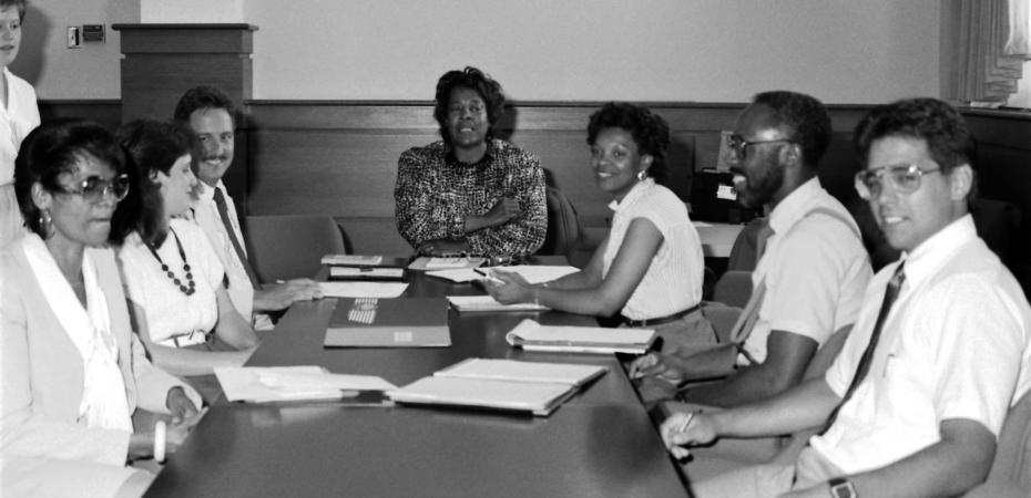 Staff Advisory Council Executive Meeting in 1994