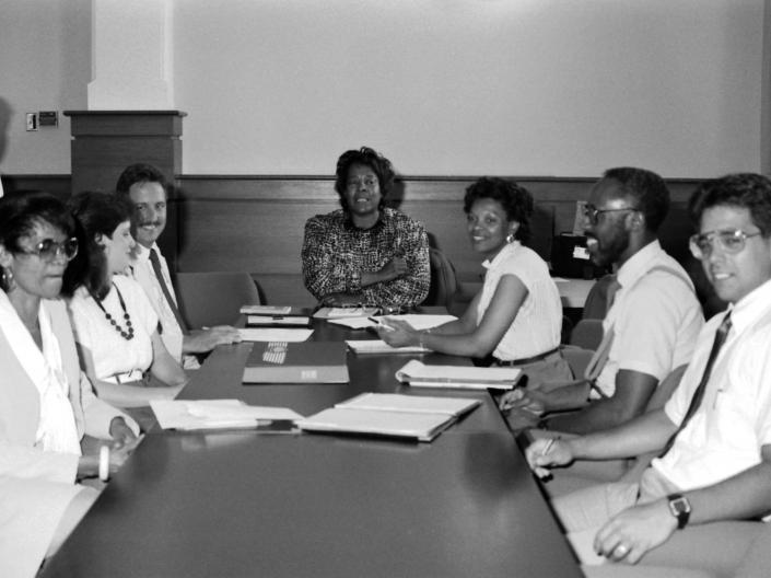 Staff Advisory Council Executive Meeting in 1994
