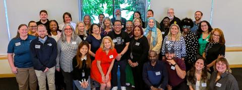 A group photo from the 2024 SAC Orientation.