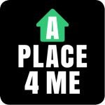 A Place 4 Me logo with black background