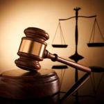 A gavel and a scale