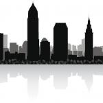 Cleveland skyline drawing