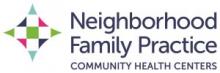 Logo that reads Neighborhood Family Practice Community Health Centers