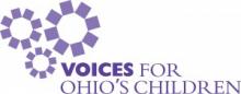 Voices For Ohio's Children logo in purple text