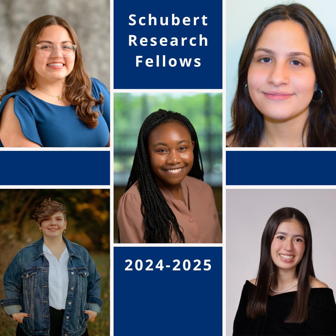 2025 Schubert Research Fellows