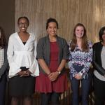 Five Case Western Reserve University female externs