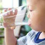 boy drinking water