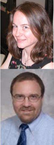 Photograph of Janet McGrath and Andrew Rollins