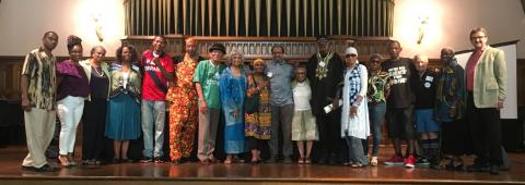 Photo of community leaders during the Glenville 50 Conference
