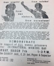 Angela Davis flyer