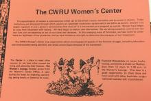 Womens center flyer