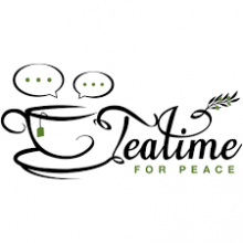 Logo for Teatime for Peace event