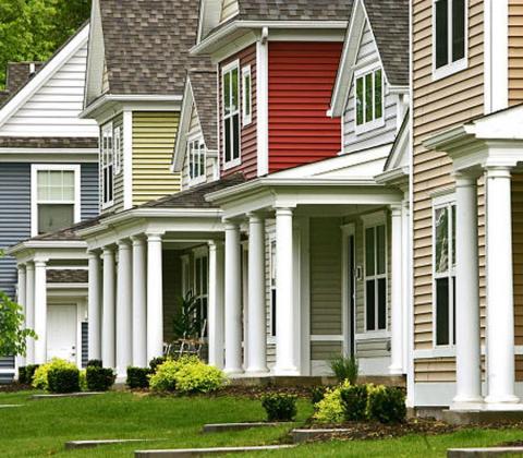 Colorful houses