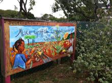 Alice Griffith garden mural