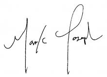 Mark Joseph signature