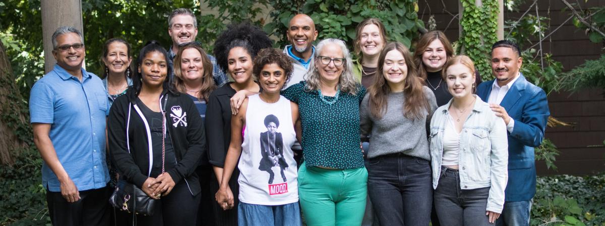 NIMC team members standing for a group photo