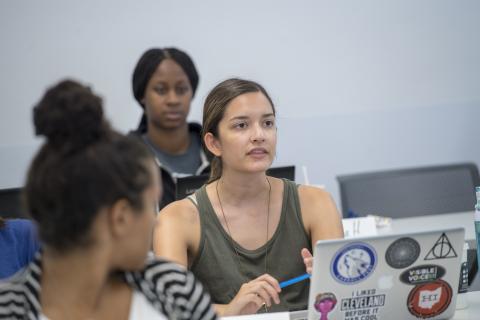 Students in class