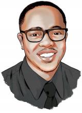 Illustration of award winner Donte L. Gibbs