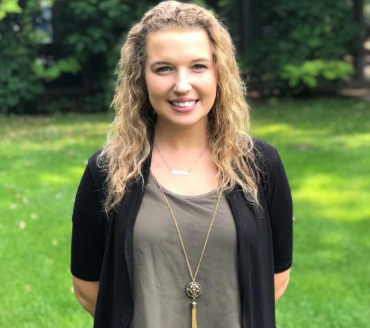 Social worker Katie Russell