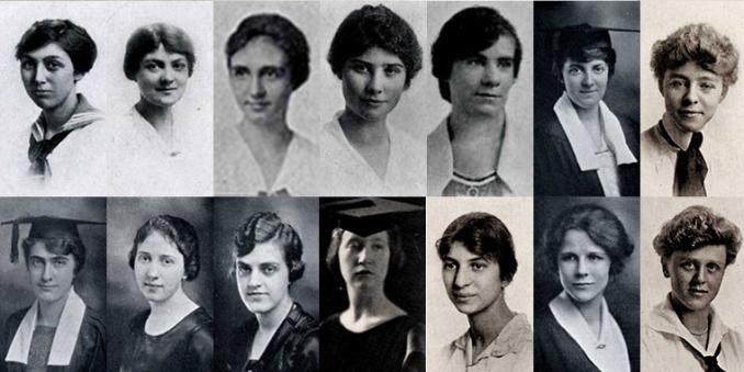 Women from Western Reserve College were active in the fight for suffrage