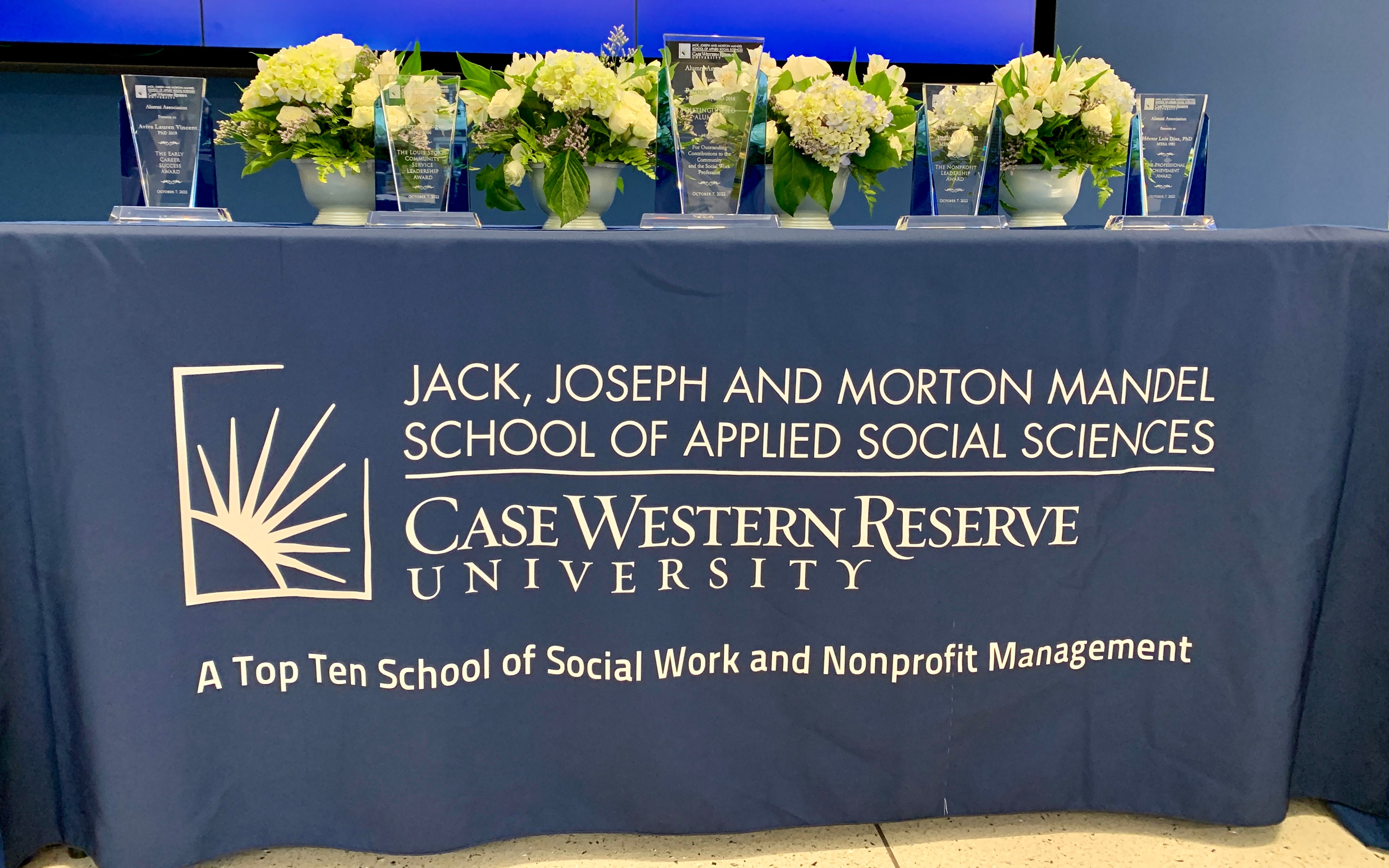 Alumni Awards Jack, Joseph and Morton Mandel School of Applied Social Sciences Case Western