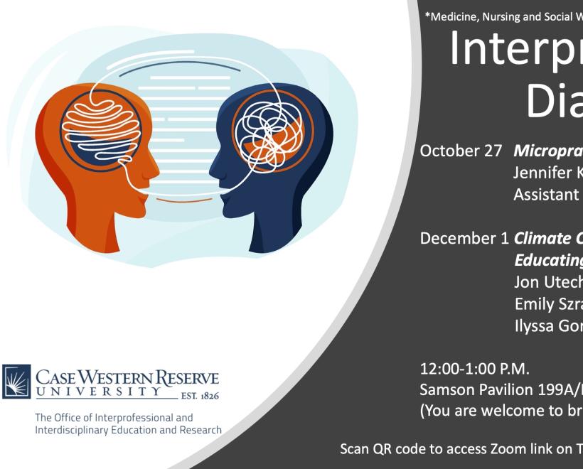 IPE Interprofessional Dialogue Flyer