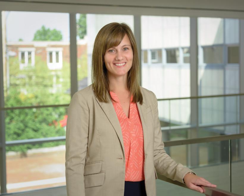 Megan Holmes standing headshot