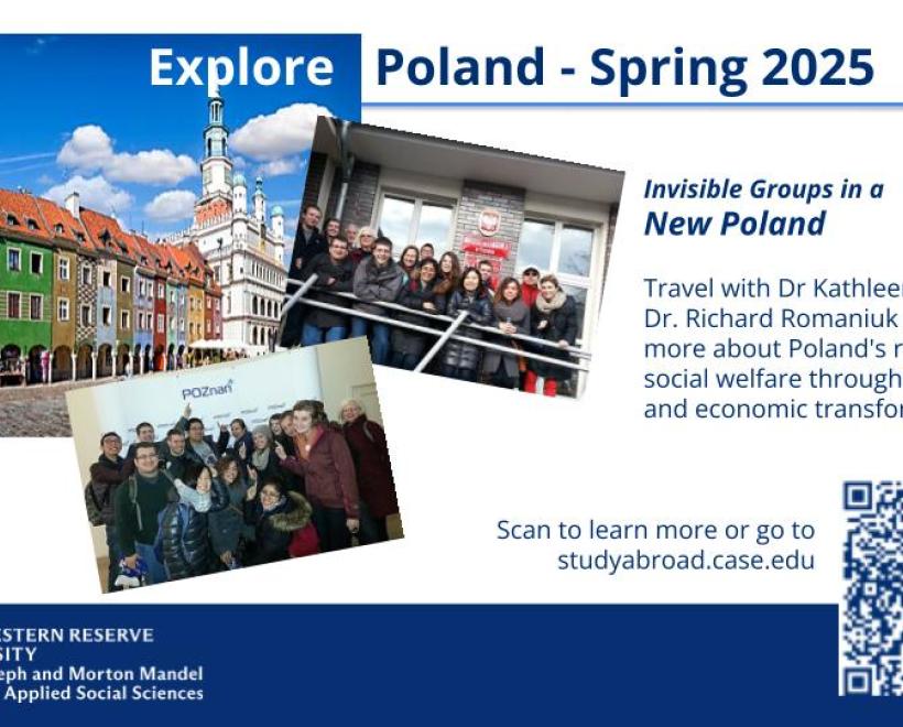 Explore Poland - Spring 2025 flyer