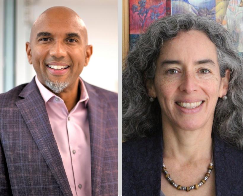 Mark Joseph and Francisca Richter headshots