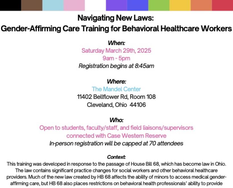 Navigating New Laws flyer