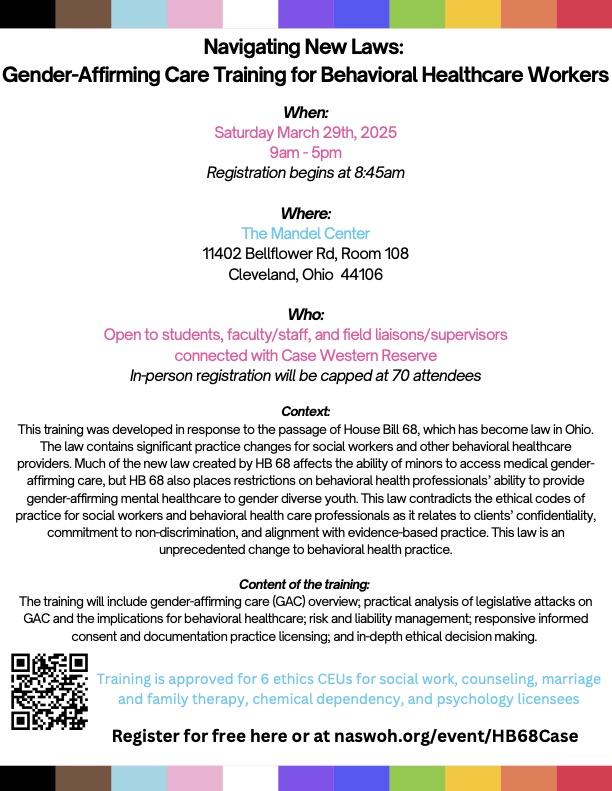 Navigating New Laws flyer