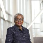 Sharon Milligan standing portrait in HRC