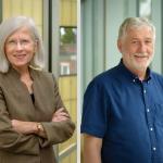 Kathy Farkas and Richard Romaniuk headshots