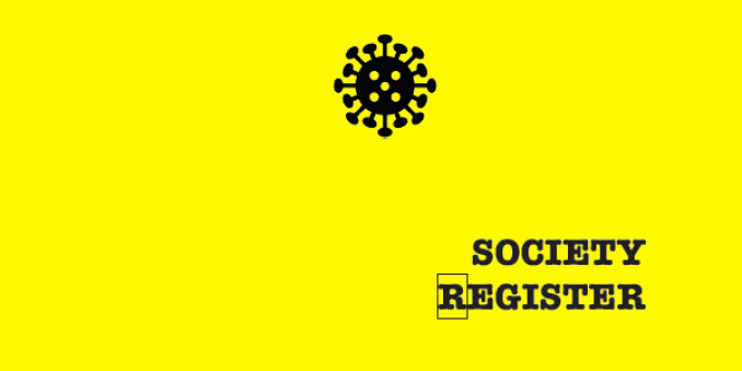 Society Register cover page