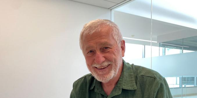 Richard Romaniuk with his Addiction Treatment: Requested Materials book