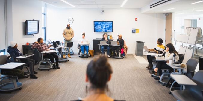 Faculty member's view of teaching a classroom