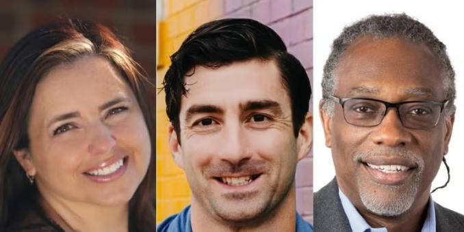 L-R: Aneta Mullins, Todd Kolva, David Miller