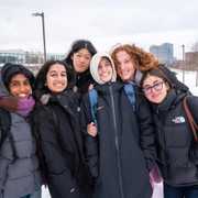A snowy first week home at CWRU ⛄