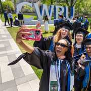 Hard launching the @cwrualumni era 💙