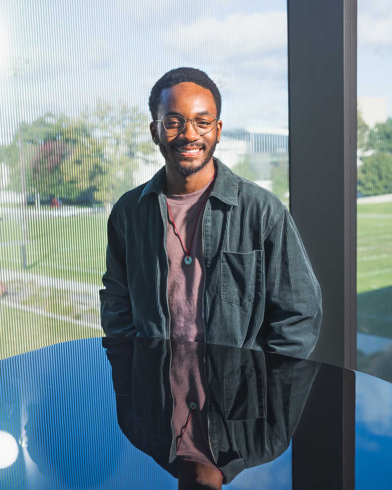 Portrait of Case Western Reserve University student Darin Hall