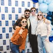 Flash🔙 Friday to last month's kickoff to the CWRU bicentennial 💙🤩📸