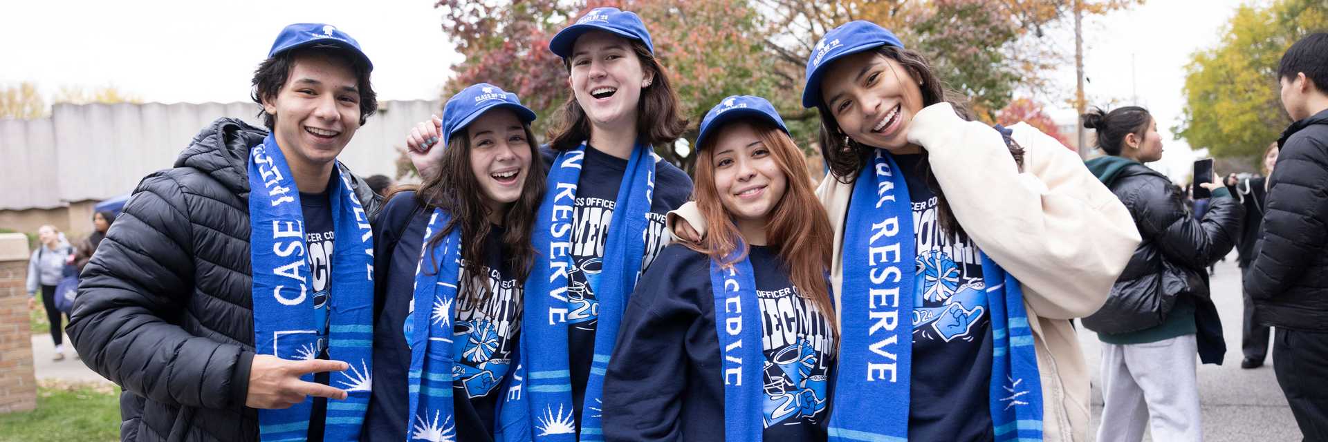 CWRU Engineering students working in a School of Engineering lab