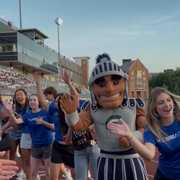 Camera roll is 90% Spartie and we’re not mad about it 💙 #NationalMascotDay