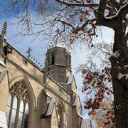 Campus is a snow globe ❄️