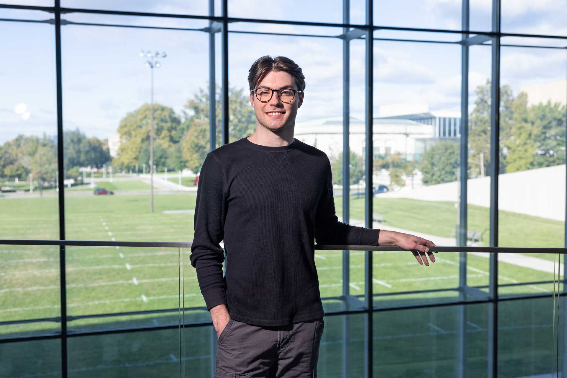 Portrait of Case Western Reserve University student Erik Watka