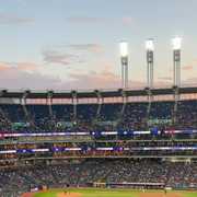Summer nights in CLE 🤝 @cleguardians games

Social media student workers @cristimiele_2022 and @sarah_secrest showed what a trip to Progressive Field is all about 🌭⚾️🎇