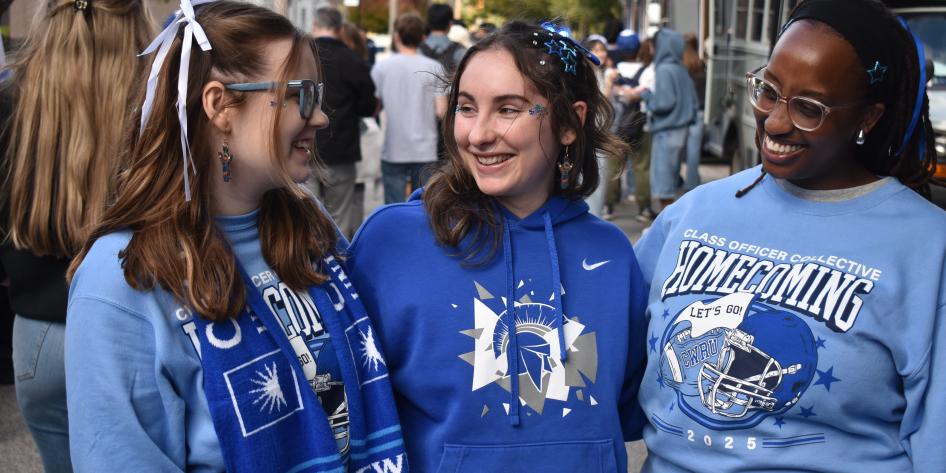 SA&L staff at Homecoming