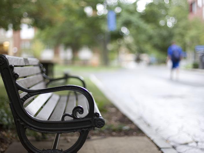Empty bench