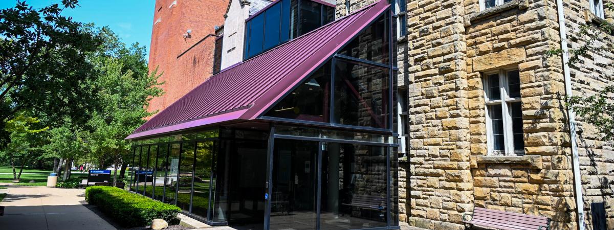 Front Entrance of Eldred Hall 
