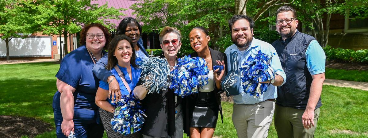 Photo of 7 Pro Staff Members of Student Centers